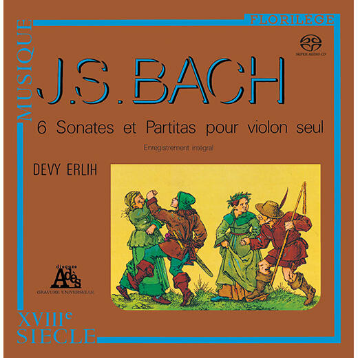 J.S.バッハ：無伴奏ヴァイオリン・ソナタとパルティータ（全曲） J.S.バッハ - 中古オーディオ 高価買取・販売 ハイファイ堂